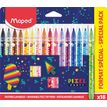 Maped Pixel Party - 18 Feutres en pochette carton