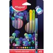 3154148444039-Maped Deepsea Paradise - 12 Feutres Premium - pointe 2,5mm - pochette carton-P_405157935_1-0