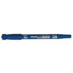 4902505342103-Pilot TWIN MARKER - Marqueur permanent - double pointe fine et extra fine - bleu--0