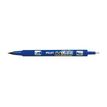 4902505342103-Pilot TWIN MARKER - Marqueur permanent - double pointe fine et extra fine - bleu-P_405158003_3-3