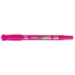 Pilot TWIN MARKER - Marqueur permanent - pointe fine - rose