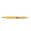 Pilot TWIN MARKER - Marqueur permanent - double pointe fine - jaune