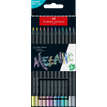 4005401164159-Faber Castell - 12 crayons de couleur - Black Edition Metallic -P_405158081_2-1