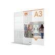5028252620833-Nobo Premium Plus - Présentoir - dessus de table - pour A3 - double face - clair-P_405159879_1-0