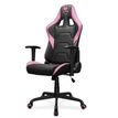 4710483775567-Fauteuil gamer ARMOR ELITE - accoudoirs réglables - appui-tête intégré - noir et rose--2