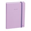 Quo Vadis - Agenda année scolaire - 2026-2027 - Eurotextagenda - Journalier - Multilingue - Pastel - Violet - 12 mois de août à juillet - 12x17 cm - Papier Clairefontaine blanc - Fabrication française