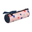 3371010517091-Quo Vadis - Trousse scolaire - Ronde - Sora - 23x8x8 cm - Toile (polyester) - 1 compartiment(s)--1