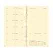 3371010480500-Quo Vadis - Agenda année scolaire - Spiralé - 2026-2027 - Italsept S Prestige - Semainier Horizontal - Français - Impala - Rouge - 13 mois de août à --1