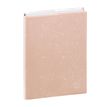 Exacompta Forum Eden - Dagboek - 2020 - 2021 - dag per pagina - genaaid en gebonden - 120 x 170 mm - portret - wit papier - roos-kaft - polyvinylchloride (PVC)