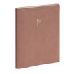 Agenda de bureau Elise - 1 semaine sur 2 pages - 15 x 21 cm - rose - Exacompta