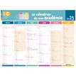 3664447175362-Calendrier de mon académie - Zone C - 6 mois par face - 32 x 42 cm - Oberthur-P_405161969_2-1