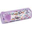3664447173788-Trousse ronde Confettis - 1 compartiment - 4 décors assortis - Oberthur--0