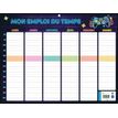 3592930028225-Calendrier Emploi du Temps Medium - 32 x 42 cm - Bouchut--1