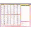 3592930028249-Calendrier Emploi du Temps Famille Medium - 32 x 42 cm - Bouchut--0
