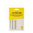 3539012004555-Les Prix Mini - Pack de 80 pastilles adhésives repositionnables - blanc--0