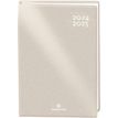 3664447172798-Agenda Gomme métallisé - 1 jour par page - 12,5 x 17,5 cm - perle - Oberthur-P_405162031_1-0