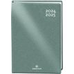3664447174556-Agenda Gomme métallisé - 1 jour par page - 12,5 x 17,5 cm - argent - Oberthur-P_405162032_1-0