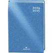 3664447174563-Agenda Gomme métallisé - 1 jour par page - 12,5 x 17,5 cm - bleu - Oberthur-P_405162033_1-0