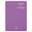 Agenda Humour Gomme - 1 jour par page - 13 x 18 cm - violet - Oberthur