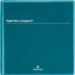 Agenda Boréal - 1 semaine sur 2 pages - 16,5 x 16,5 cm - vert - Oberthur