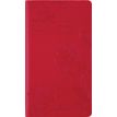 Agenda de poche Summerside - 1 semaine sur 2 pages - 9,5 x 17,5 cm - rouge - Oberthur