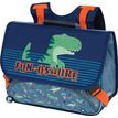 3664447172279-Cartable Dino - 38 cm - 2 compartiments - bleu et gris - Oberthur-P_405162334_1-0