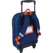 3664447172255-Sac maternelle à roulettes Dino - 1 compartiment - bleu et gris - Oberthur-P_405162368_2-1