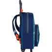 3664447172255-Sac maternelle à roulettes Dino - 1 compartiment - bleu et gris - Oberthur-P_405162368_3-2