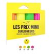 3539012004494-Les Prix Mini - Pack de 4 surligneurs - jaune, vert, rose et orange-P_405162787_2-1