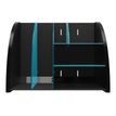 9002493945050-Exacompta Neo Deco - Organiseur de bureau 6 compartiments - noir/bleu-P_405162835_1-0