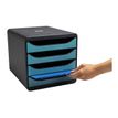 9002493310346-Exacompta Skandi - Module de classement 4 tiroirs - bleu Pacifique-P_405162849_2-1