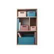 9002493271388-Exacompta Skandi - Boîte de rangement pliable - format midi (A5+) - vieux rose-P_405162881_4-3