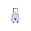 3661507622538-Sac à dos maternelle à roulettes Chacha Lovely - 1 compartiment - bleu lavande - Kid'Abo-P_405163587_3-2