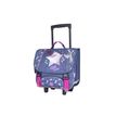 3661507524986-Cartable à roulettes Bella Sara Cosmic 38 cm - 2 compartiments - gris - Kid'Abord-P_405163611_1-0