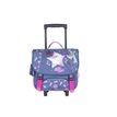 3661507524986-Cartable à roulettes Bella Sara Cosmic 38 cm - 2 compartiments - gris - Kid'Abord-P_405163611_3-2