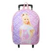 3666311022598-Sac maternelle à roulettes Barbie - 1 compartiment - rose - Bagtrotter-P_405164008_1-0