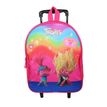 3666311023113-Sac maternelle à roulettes Les Trolls - 1 compartiment - rose - Bagtrotter-P_405164016_1-0