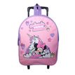 3666311024011-Sac maternelle à roulettes Minnie - 1 compartiment - rose - Bagtrotter-P_405164018_1-0