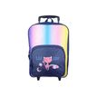 3666311021577-Sac à dos à roulettes Lili Lou - 1 compartiment - bleu - Bagtrotter-P_405164034_4-9