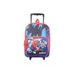 3666311020129-Sac à dos à roulettes Spiderman - 1 compartiment - bleu - Bagtrotter-P_405164038_4-5