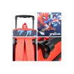 3666311020129-Sac à dos à roulettes Spiderman - 1 compartiment - bleu - Bagtrotter-P_405164038_8-8