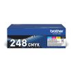 4977766821865-Brother TN248 - pack de 4 - noir, jaune, cyan, magenta - cartouche laser d'origine-P_405165131_3-6