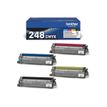 4977766821865-Brother TN248 - pack de 4 - noir, jaune, cyan, magenta - cartouche laser d'origine-P_405165131_7-5