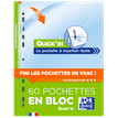 3045050349409-Oxford Quick'In - Bloc de 60 pochettes perforées - A4 - lisse - pour 25 feuilles-P_405165173_1-0