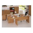 7331920000126-Bureau droit Trend - L120 - Pieds panneaux - plateau gris-P_405165552_2-2