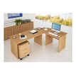 7331920000249-Bureau droit Trend - L160 - Pieds panneaux - plateau imitation hêtre-P_405165564_2-2