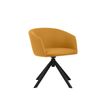 3760185022286-Fauteuil ARCO - pieds pyramidal - jaune safran--0