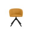 3760185022286-Fauteuil ARCO - pieds pyramidal - jaune safran--1