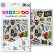 766416083135-Snazaroo - Tatouage temporaire - 20 pièces - bateau, épée, crossbones, crâne - non permanent--0