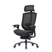 3700339992393-Fauteuil de bureau ASTON - accoudoirs réglables - appui-tête - noir-P_405181371_2-1